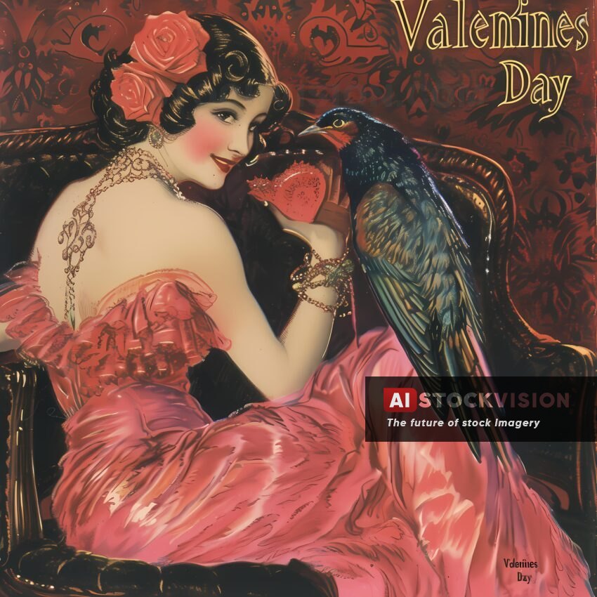 vintage-love-art-deco-valentines-day-postcard